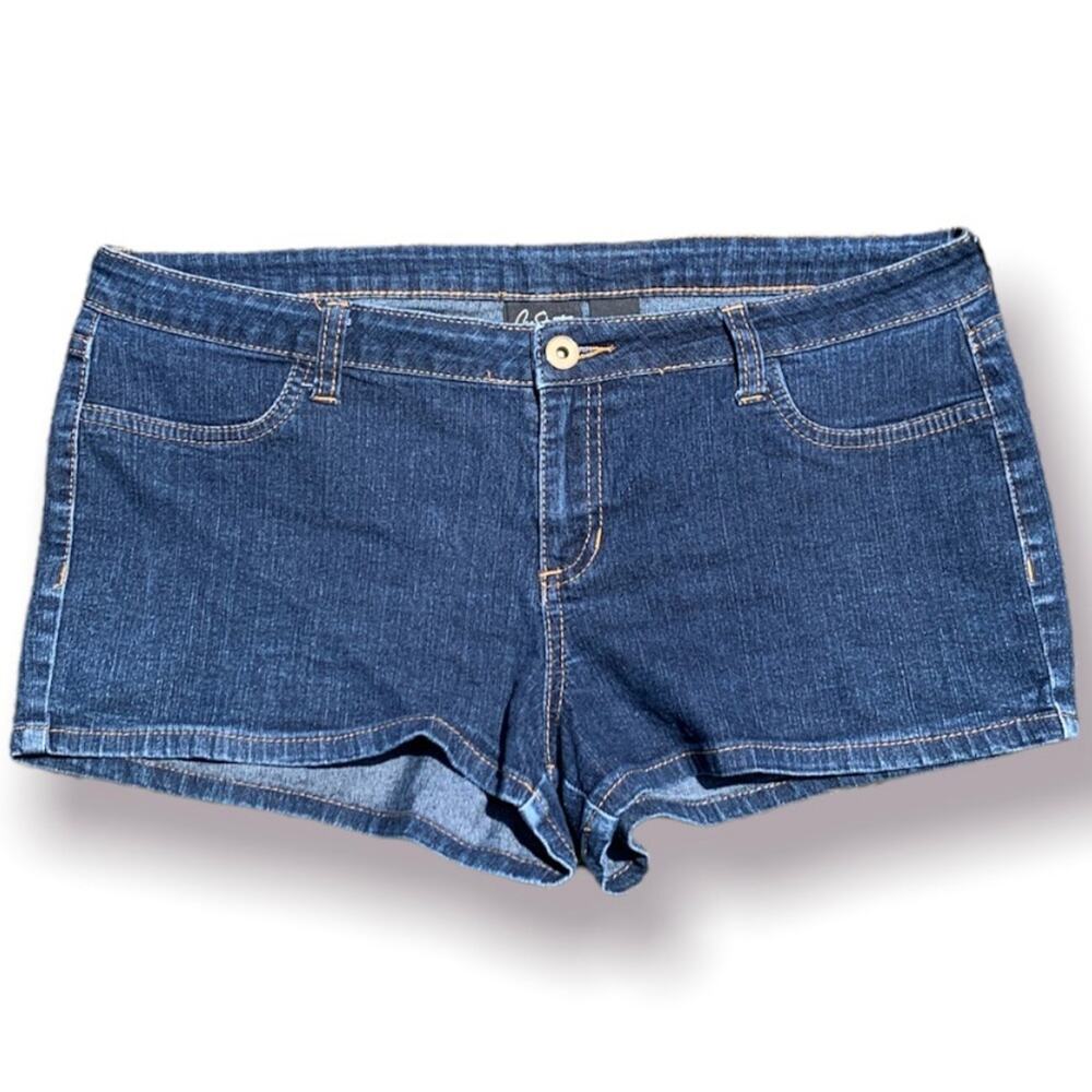 City Streets Blue Jean Mini Shorts Size 13